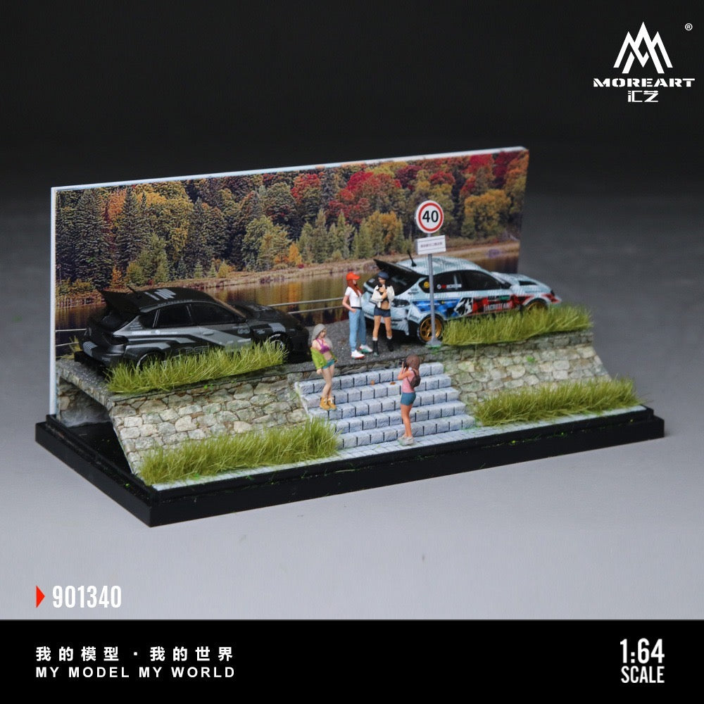 MoreArt 1:64 Waterfront Village Miniature Scene Model Series
