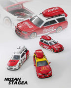 ZOOM 1/64 Stagea 1st Generation WC34 260RS Wagon Diecast Model.