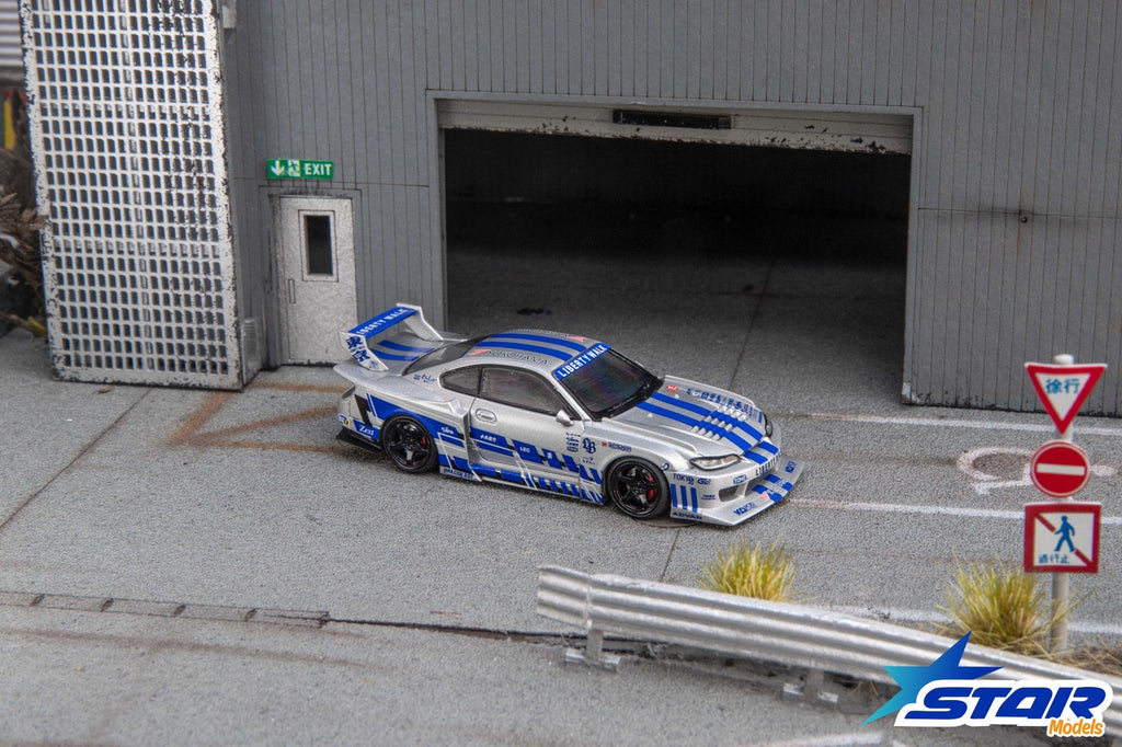 Star Models 1:64 S15 Silvia Widebody Modified Version Diecast Model.