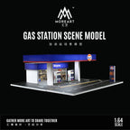 MoreArt 1:64 Gulf Gas Station Scene