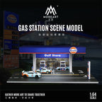 MoreArt 1:64 Gulf Gas Station Scene
