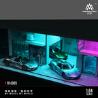 MoreArt 1:64 Cyberpunk 2003 Lighted Model Set