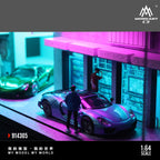 MoreArt 1:64 Cyberpunk 2003 Lighted Model Set
