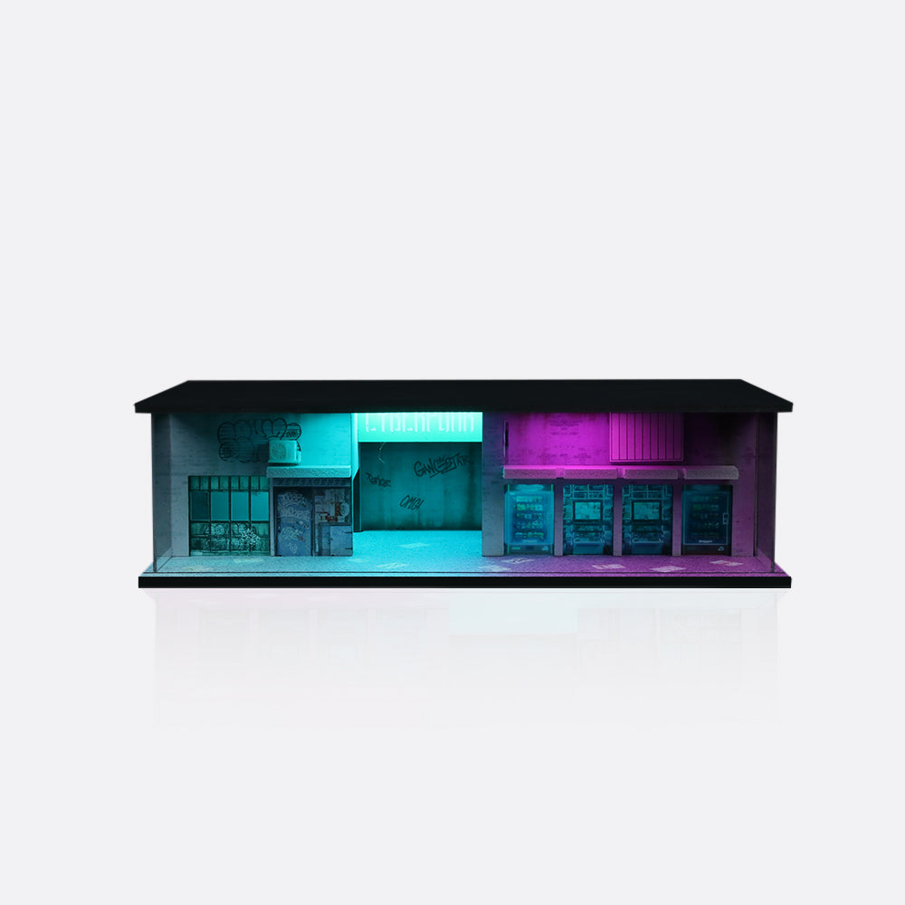 MoreArt 1:64 Cyberpunk 2003 Lighted Model Set