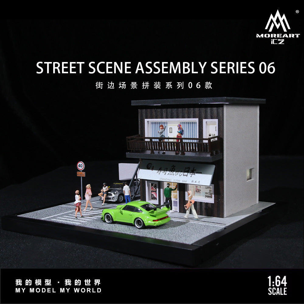 MoreArt 1:64 Street Scene Light Assembly Series 06
