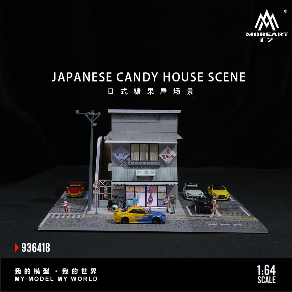 MoreArt 1:64 Japanese Candy House Scene
