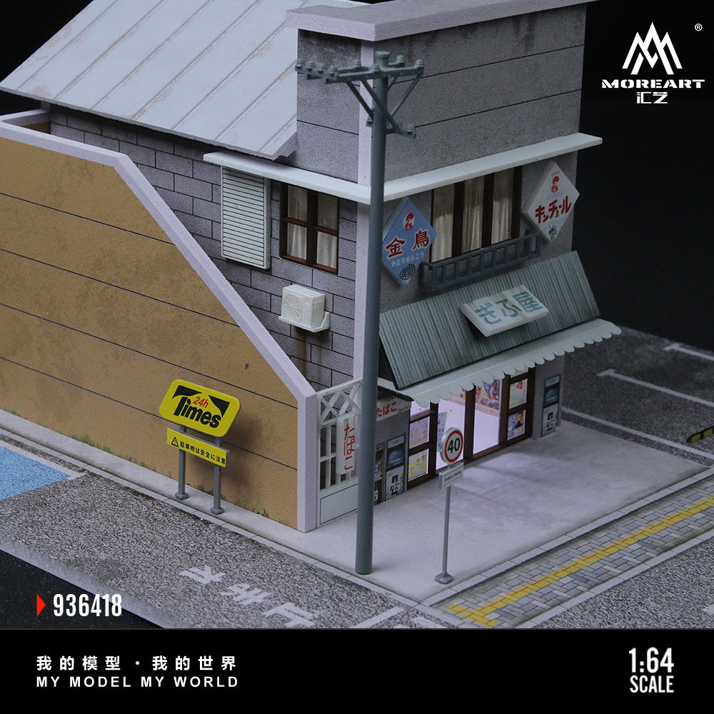MoreArt 1:64 Japanese Candy House Scene