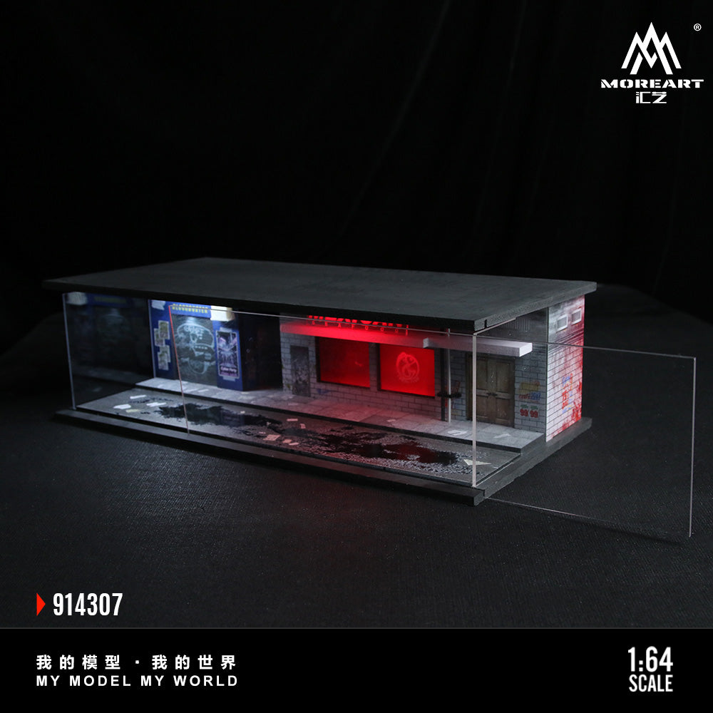 MoreArt 1:64 Cyberpunk Lighted Model Set, Model 05