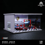 MoreArt 1:64 Auto Repair Shop F-style - Lighting Version Scene