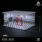 MoreArt 1:64 Auto Repair Shop F-style - Lighting Version Scene
