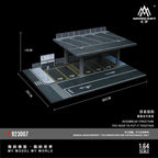 MoreArt1:64 A-Steel Frame Structure Platform Parking Scene G Model