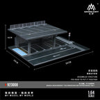 MoreArt 1:64 B-Steel Frame Structure Platform Parking Scene H