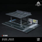 MoreArt 1:64 B-Steel Frame Structure Platform Parking Scene H