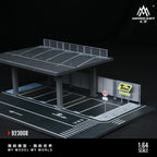 MoreArt 1:64 B-Steel Frame Structure Platform Parking Scene H
