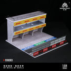 MoreArt 1:64 Porsche Carrera Cup Asian 3D Room Scene