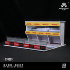 MoreArt 1:64 Porsche Carrera Cup Asian 3D Room Scene