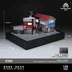MoreArt 1:64 Takoyaki House Simulation Model (without dust cover)