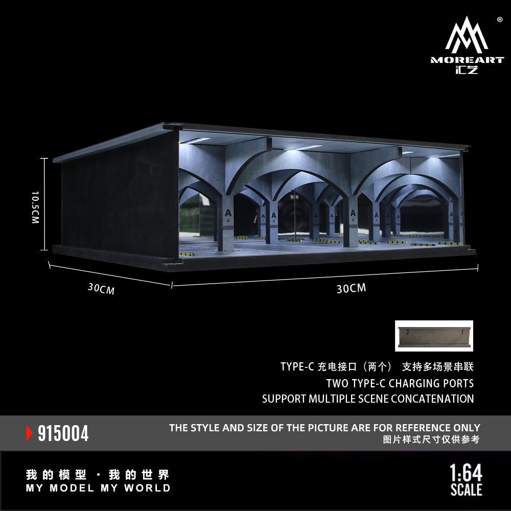 MoreArt1:64 underground parking lot