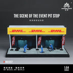 MoreArt 1:64 Race Maintenance Station Scene Simulation Model