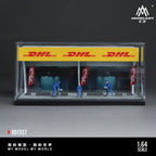 MoreArt 1:64 Race Maintenance Station Scene Simulation Model