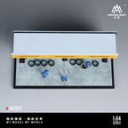 MoreArt 1:64 Race Maintenance Station Scene Simulation Model
