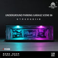 MoreArt 1:64 Underground Parking Garage Scene, Model 06