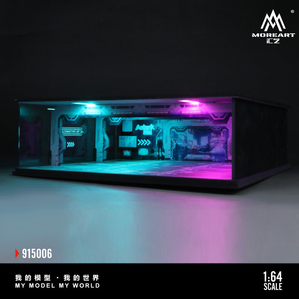 MoreArt 1:64 Underground Parking Garage Scene, Model 06