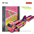 Cool Car 1:64 H300 Flatbed Transport Trailer - Back to the Future