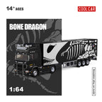 Cool Car 1:64 Scania Container Truck - Huagulong Paint Scheme