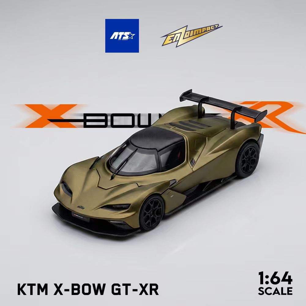 ATS x ENZOIMPACT collaboration 1:64 KTM X-BOW GT-XR Matte Gold