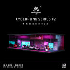 MoreArt 1:64 Cyberpunk 02 Lighted Model Set