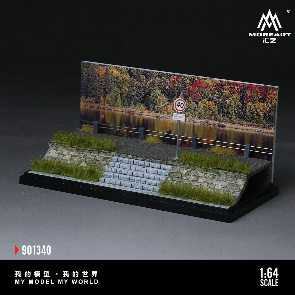 MoreArt 1:64 Waterfront Village Miniature Scene Model Series