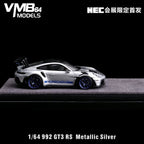 VMB 1/64 992 GT3 RS metallic silver | HEC Exclusive