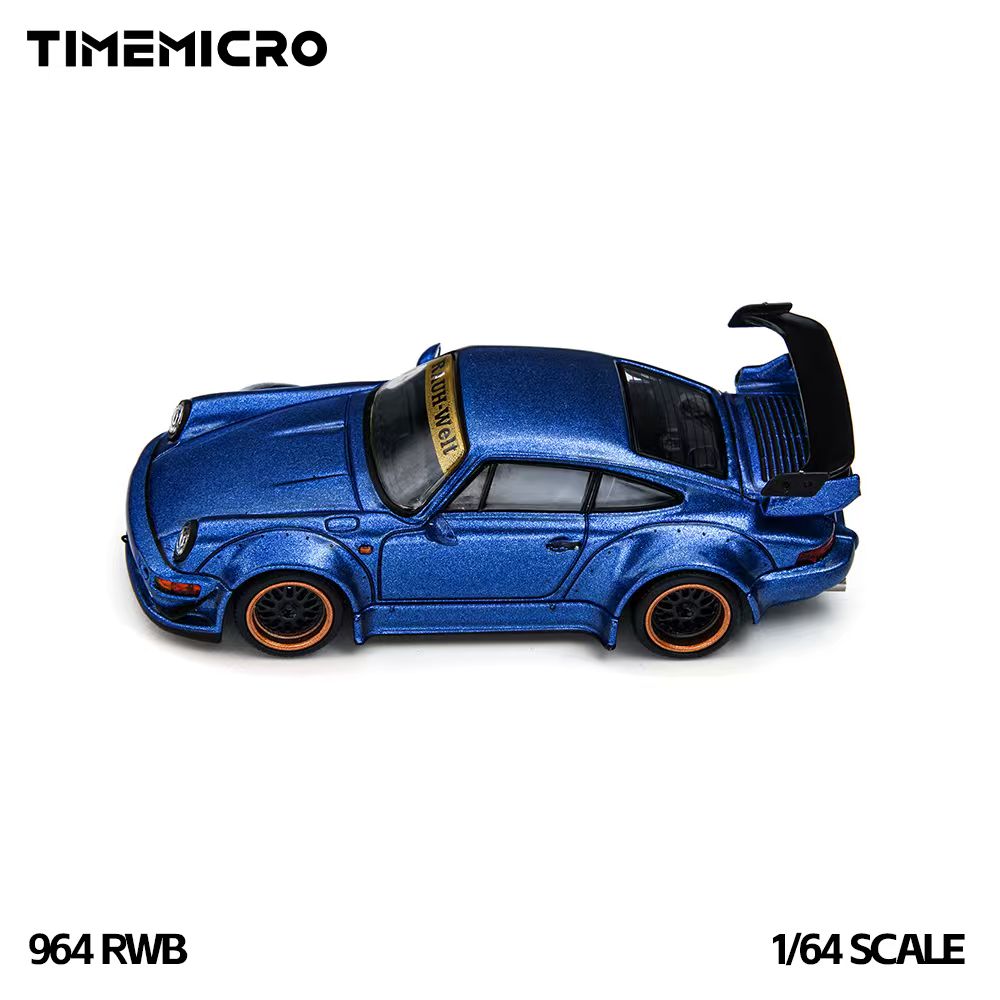 TimeMicro × PSC 1:64 RWB 964 Navy Blue