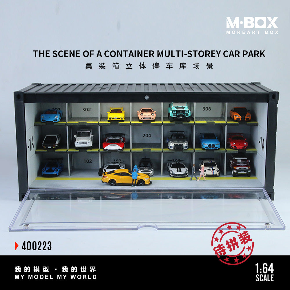 MBOX Container Automated Parking Garage Scene (MB400223)