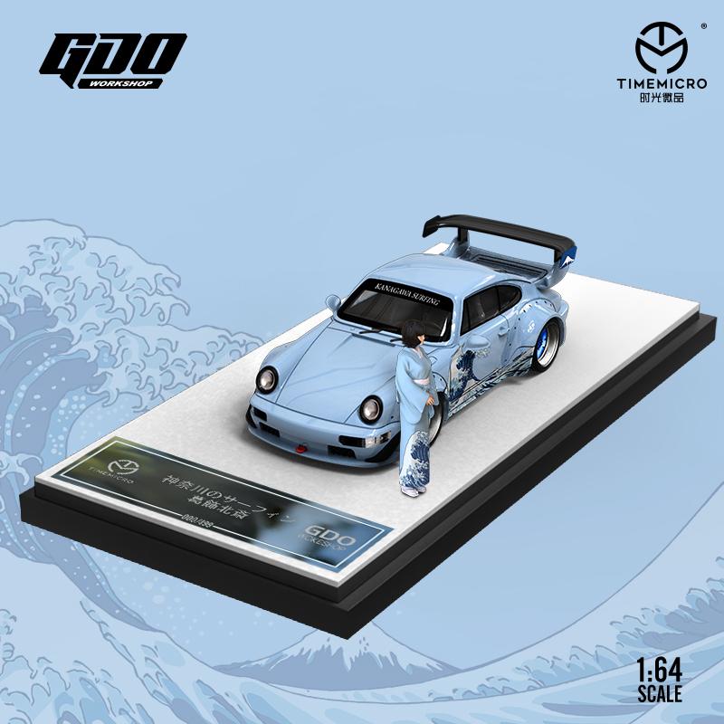 TimeMicro x GDO 1:64 Rauh-Welt RWB Porsche 964 - Doll version