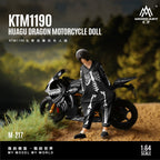 MoreArt 1:64 KTM1190 Bone Dragon Motorcycle Figure
