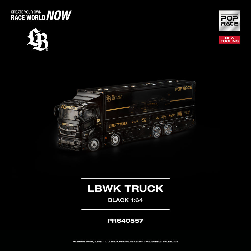 POP RACE LBWK TRUCK BLACK