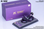 Topart 1/64 Toyota Official Authorization Supra A90（Darwin Pro Widebody Version ）