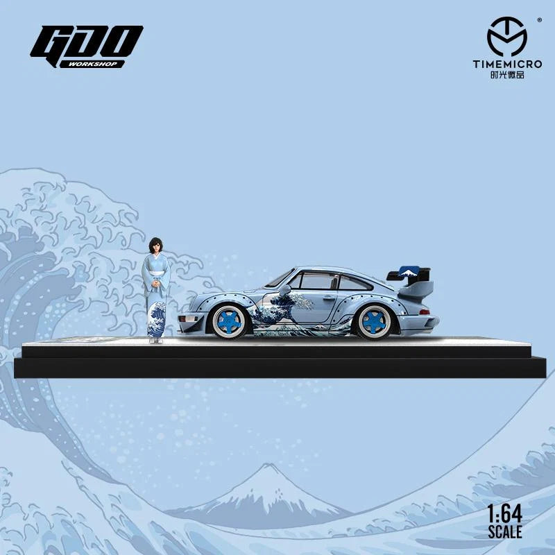 TimeMicro x GDO 1:64 Rauh-Welt RWB Porsche 964 - Doll version