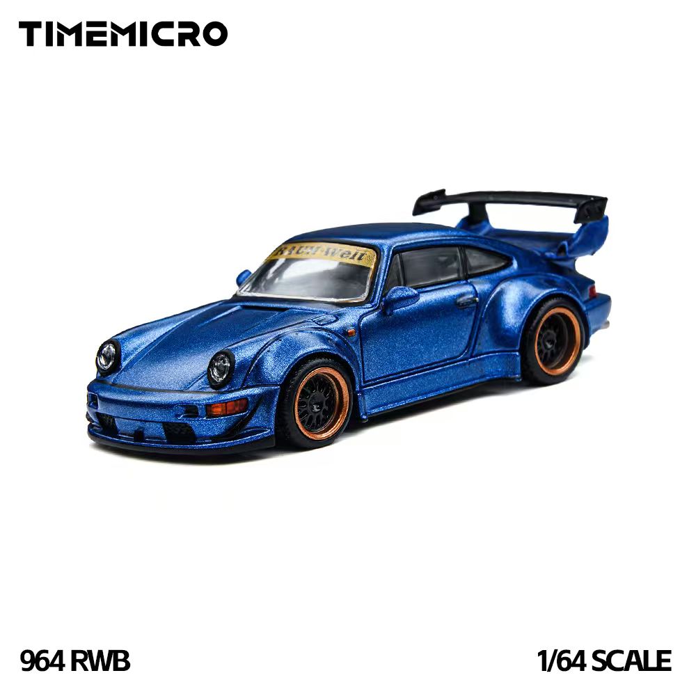 TimeMicro × PSC 1:64 RWB 964 Navy Blue