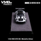 VMB 1/64 992 GT3 RS metallic silver | HEC Exclusive