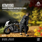 MoreArt 1:64 KTM1190 Bone Dragon Motorcycle Figure