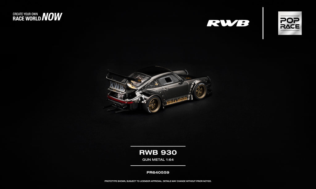 POP RACE RWB 930 GUN METAL