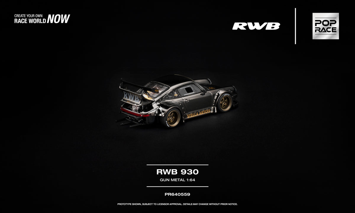 POP RACE RWB 930 GUN METAL