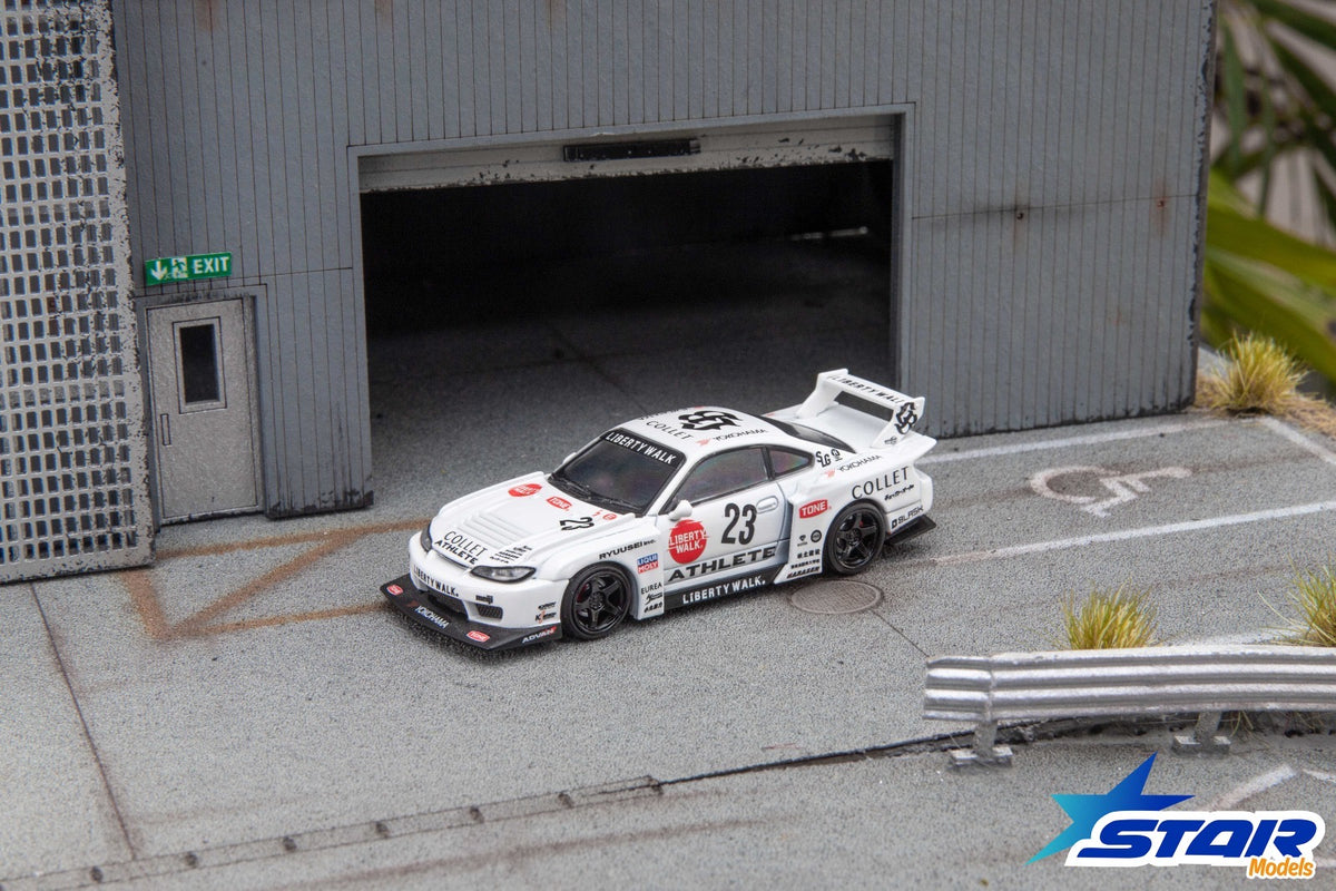 Star Models 1:64 S15 Silvia Widebody Modified Version Diecast Model.