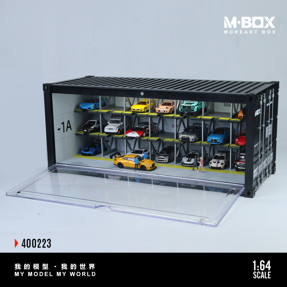 MBOX Container Automated Parking Garage Scene (MB400223)