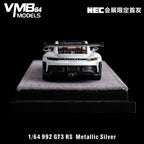 VMB 1/64 992 GT3 RS metallic silver | HEC Exclusive