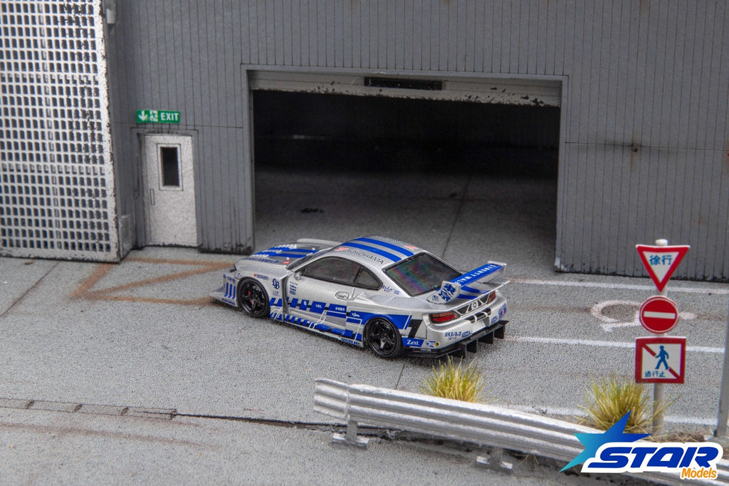 Star Models 1:64 S15 Silvia Widebody Modified Version Diecast Model.
