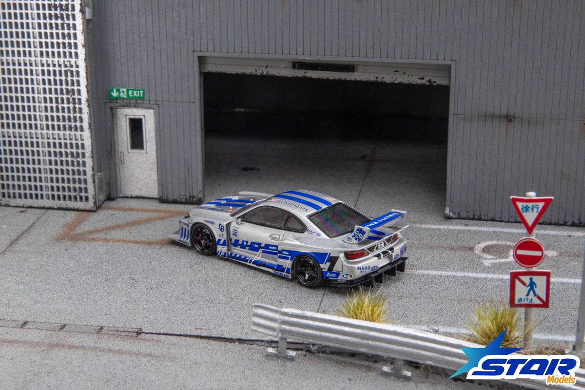 Star Models 1:64 S15 Silvia Widebody Modified Version Diecast Model.